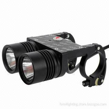 Cree XM-L T6 Twin Head Rechargeable Bicycle Light